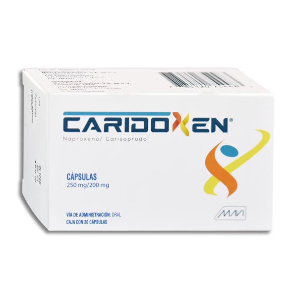 CARIDOXEN 30 CAP 250/200MG  MAVI