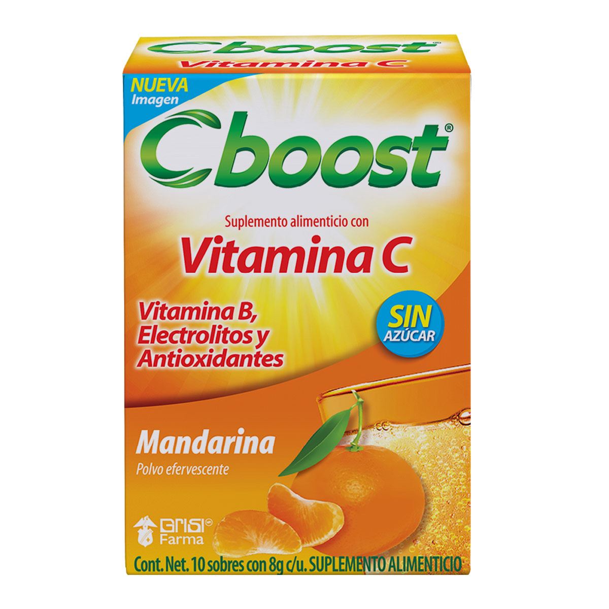 C BOOST VIT C MANDARINA SOB C10