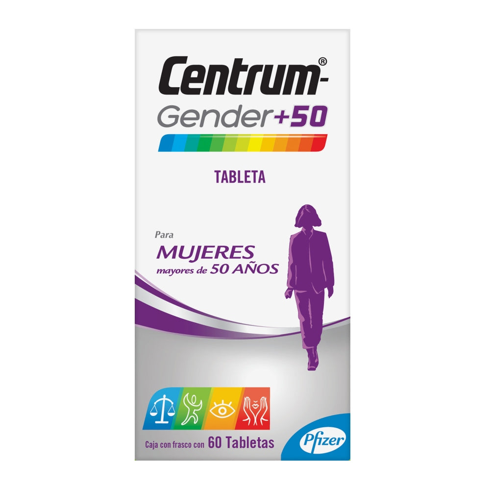 CENTRUM MUJER 50+ TAB C60