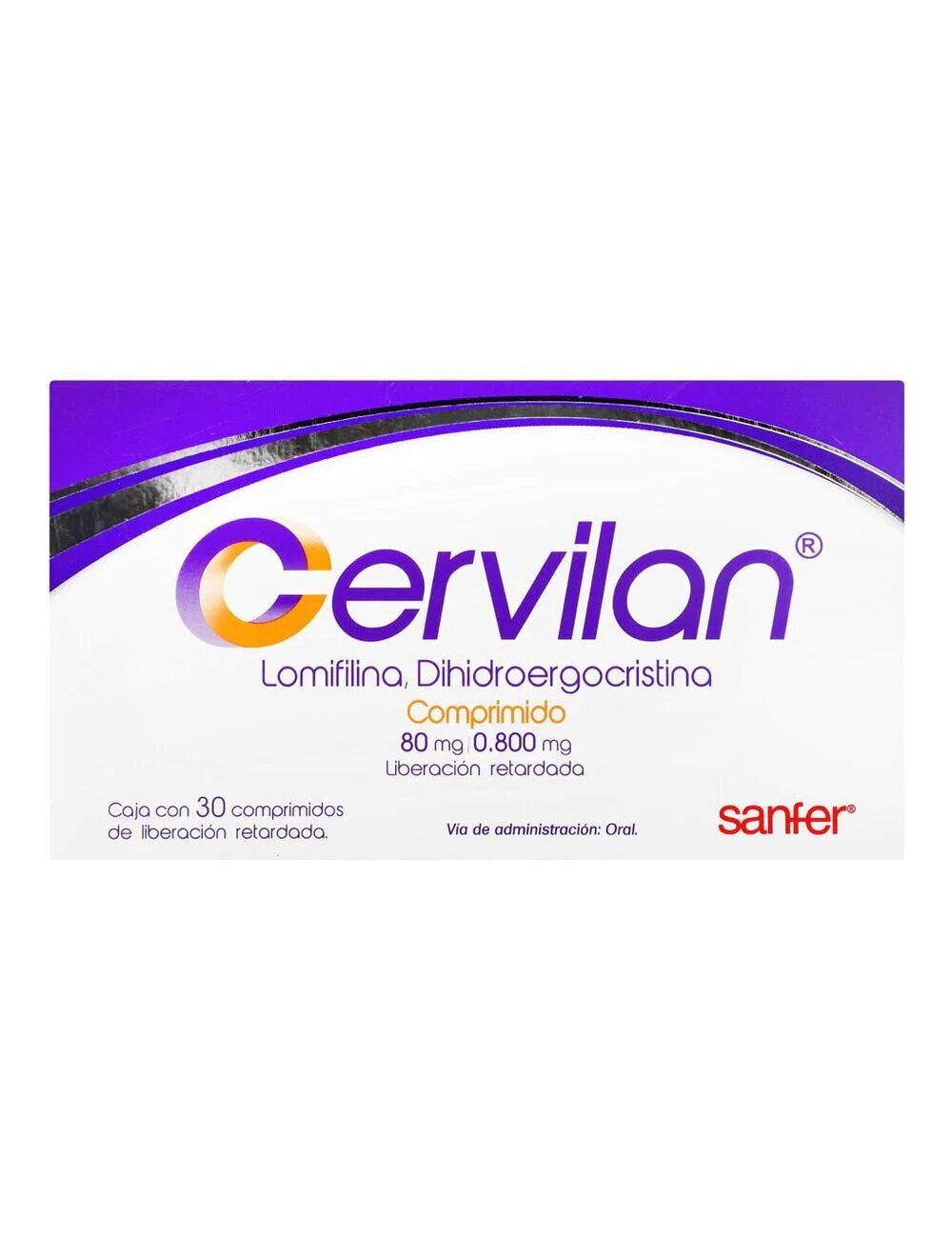 CERVILAN 80MG GRAG C30