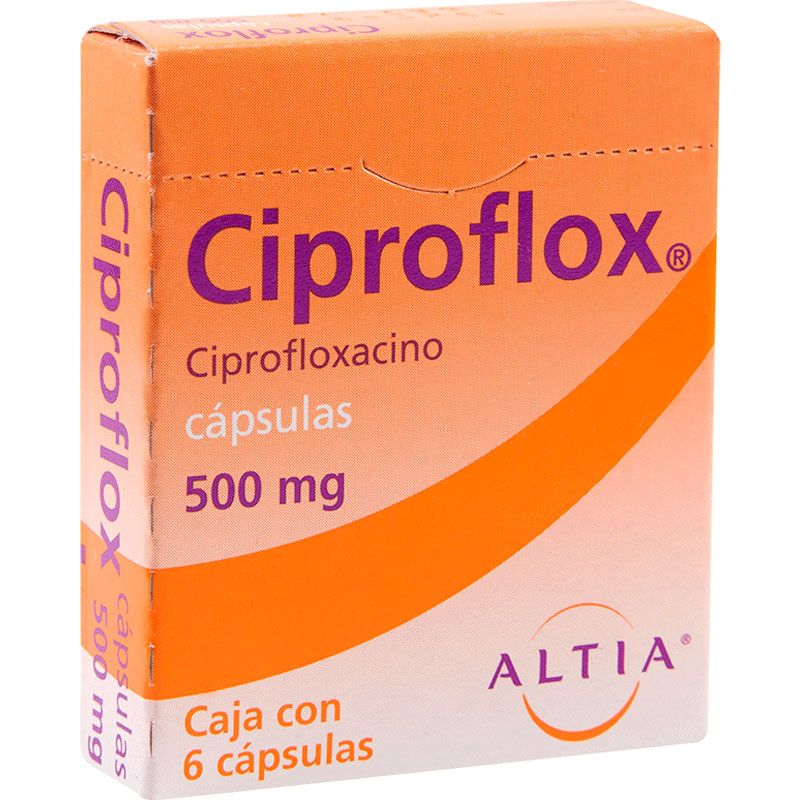 CIPROFLOX 500MG CAP C6