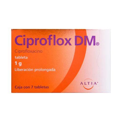 CIPROFLOX DM  7 TAB 1G