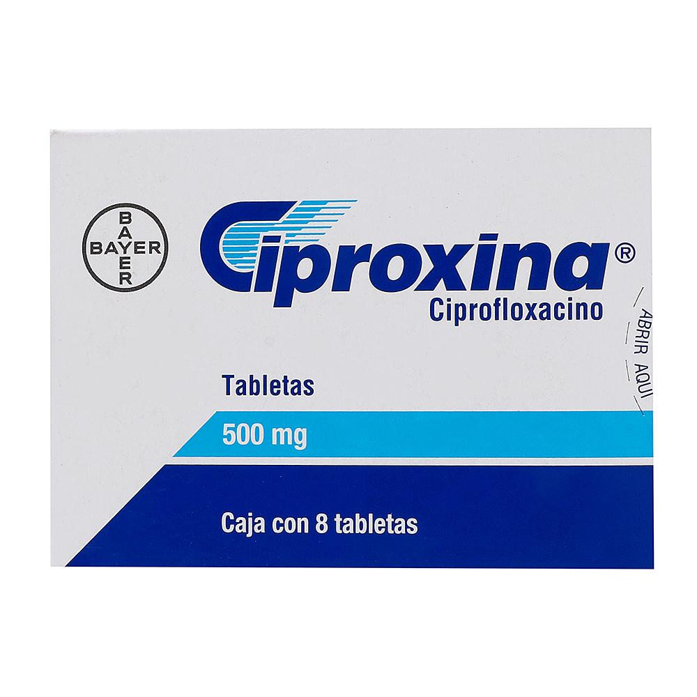 CIPROXINA 8 TAB 500MG