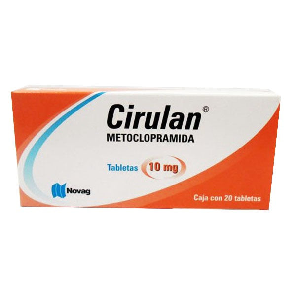 CIRULAN 20 TAB 10MG  NOVAG