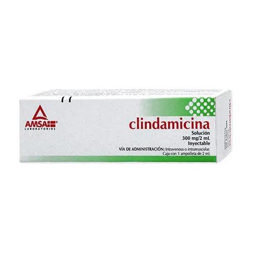 CLINDAMICINA 1 AMP 300MG 2ML  AMSA