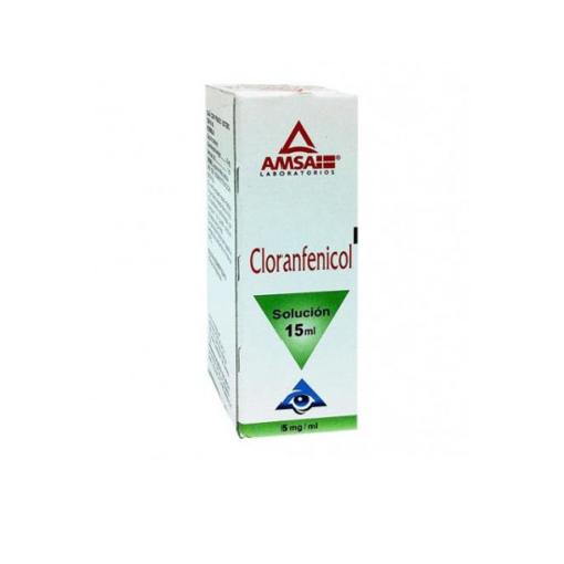 CLORANFENICOL SOL OFT 15ML  AMSA