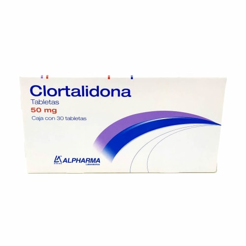 CLORTALIDONA 30 TAB 50MG  ALPHARMA