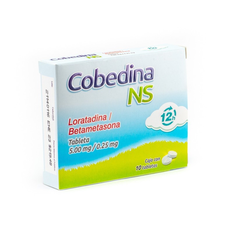 COBEDINA NS 10 TAB 10MG  COLLINS