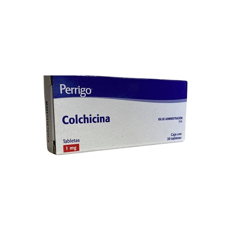 COLCHICINA 30 TAB 1MG  PERRIGO