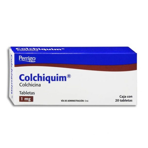 COLCHIQUIM 20 TAB 1MG  PERRIGO