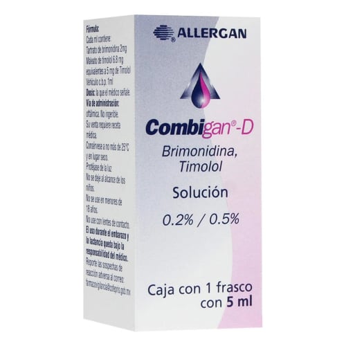 COMBIGAN D 0.2% SOL 5ML