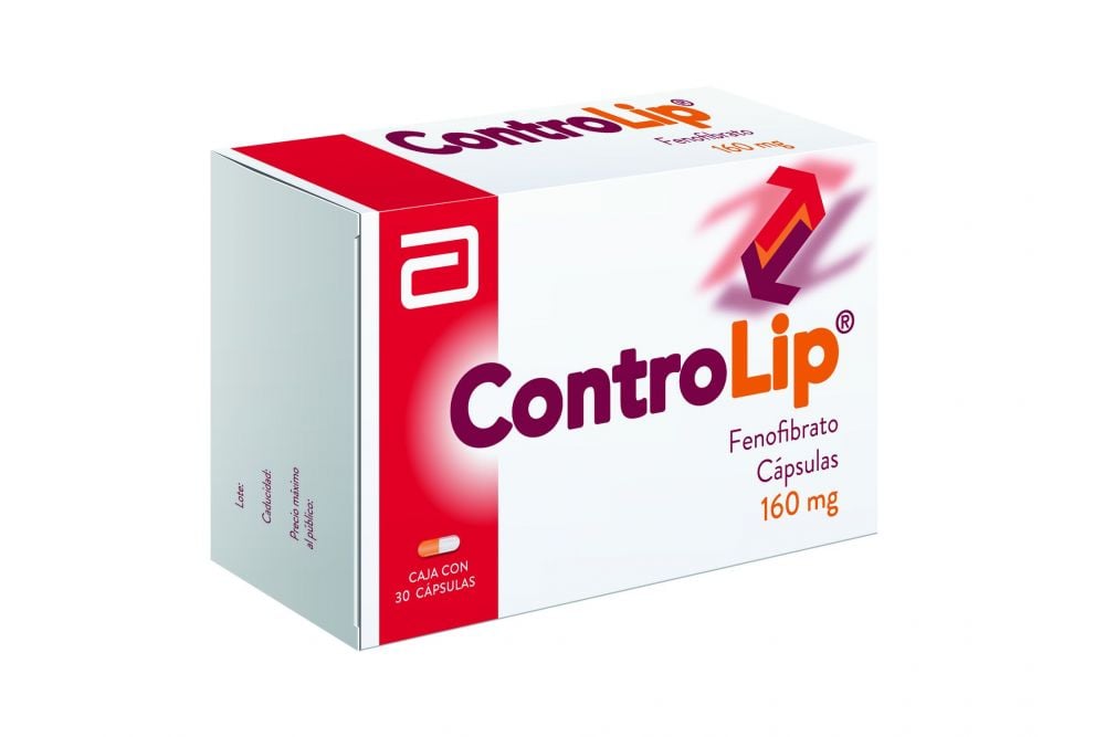 CONTROLIP 160MG CAP C30