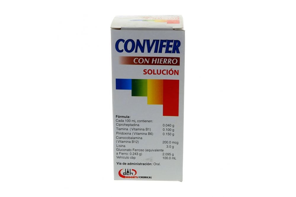 CONVIFER CON HIERRO SOL 110ML