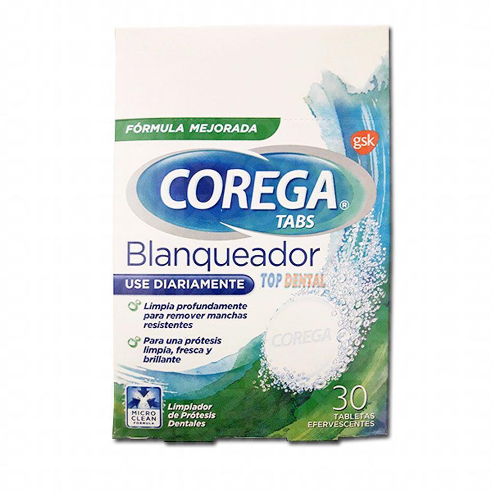 COREGA TABS BLANQUEADOR C30