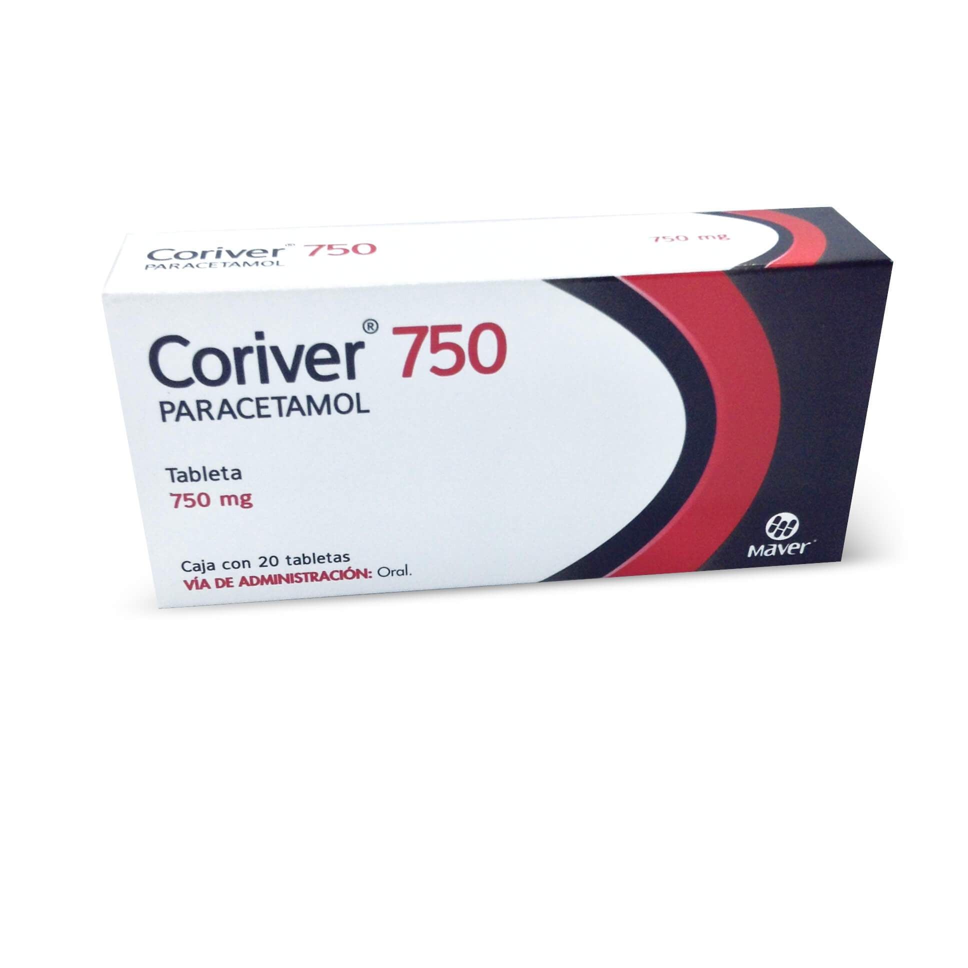 CORIVER 10 TAB 750MG  MAVER