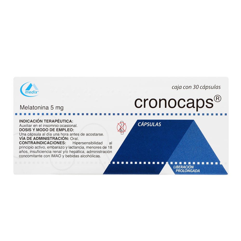 CRONOCAPS 30 CAP 5MG