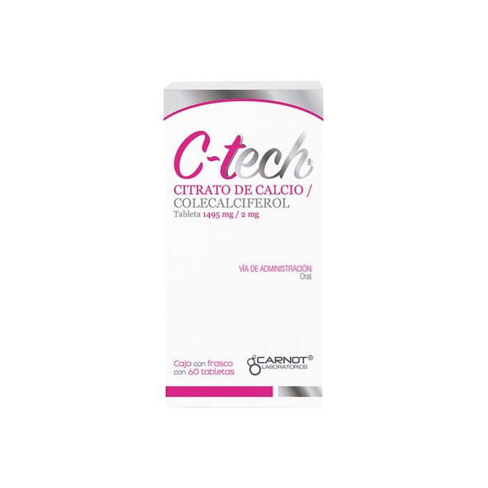 C TECH 60 TABS 1495MG/2MG