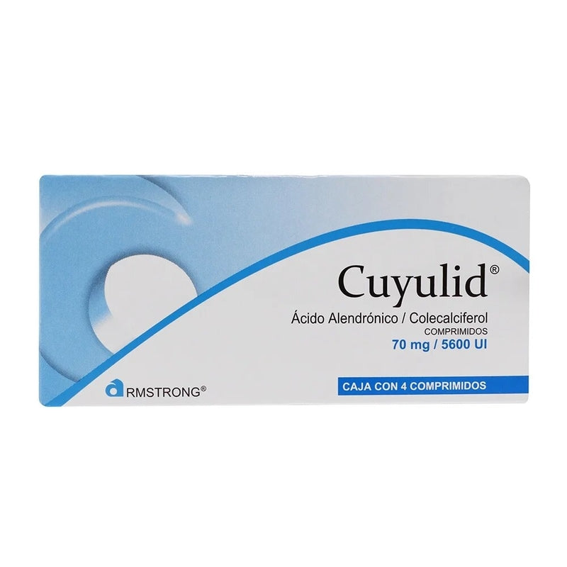 CUYULID 4 COMP 70MG/5600UI