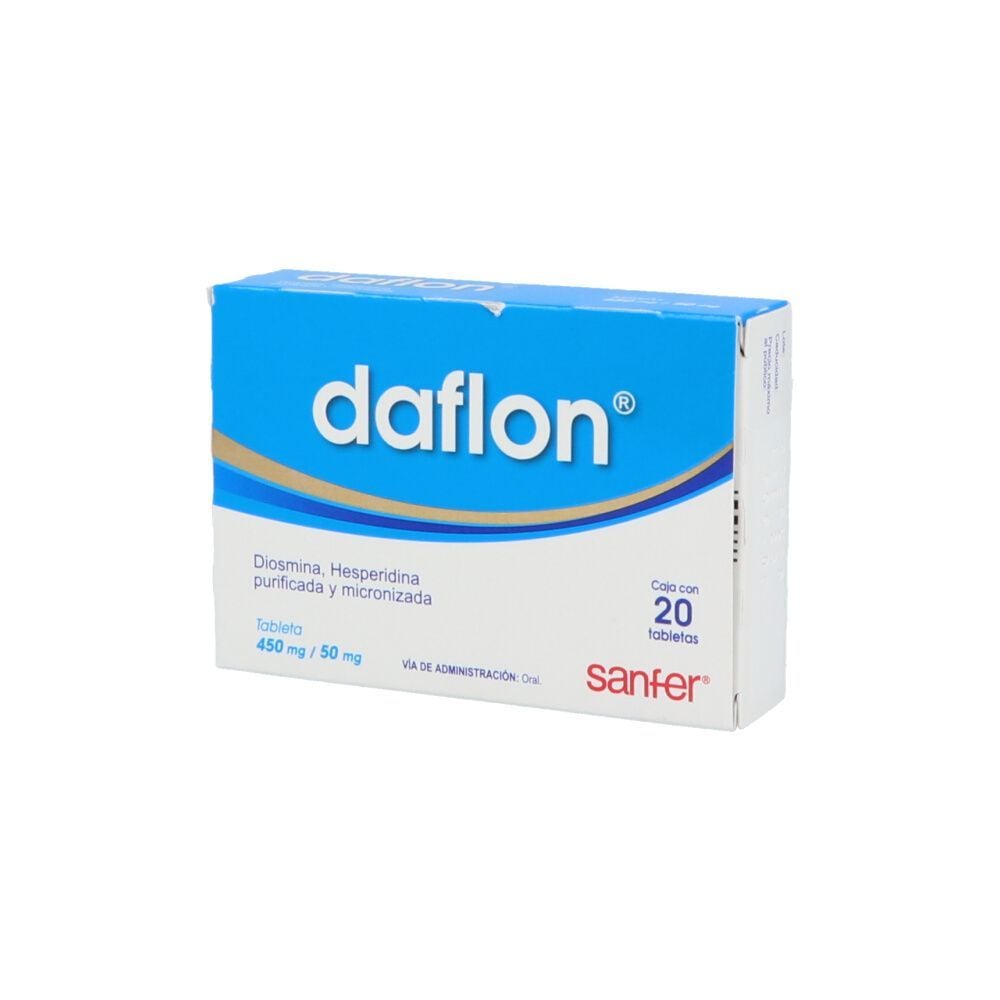 DAFLON 20 TAB 500MG