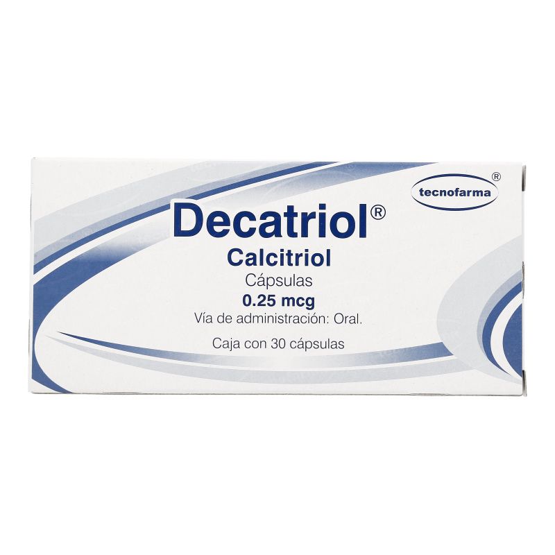 DECATRIOL 30 CAP 0.25MCG  TECNOFARMA