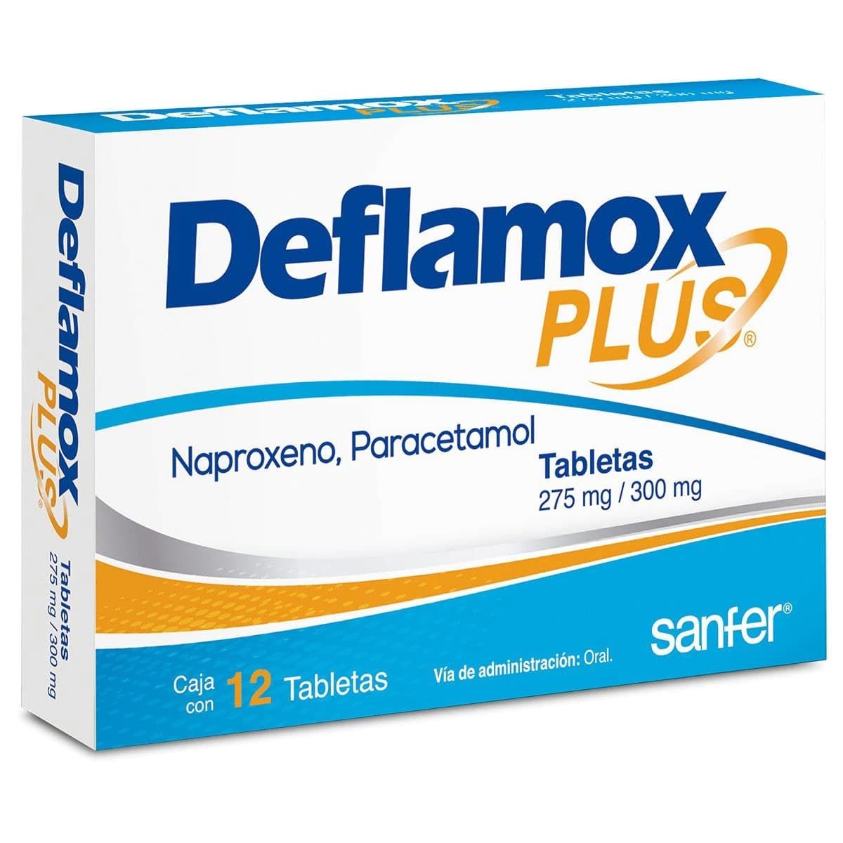 DEFLAMOX PLUS 12 TAB 275/300MG