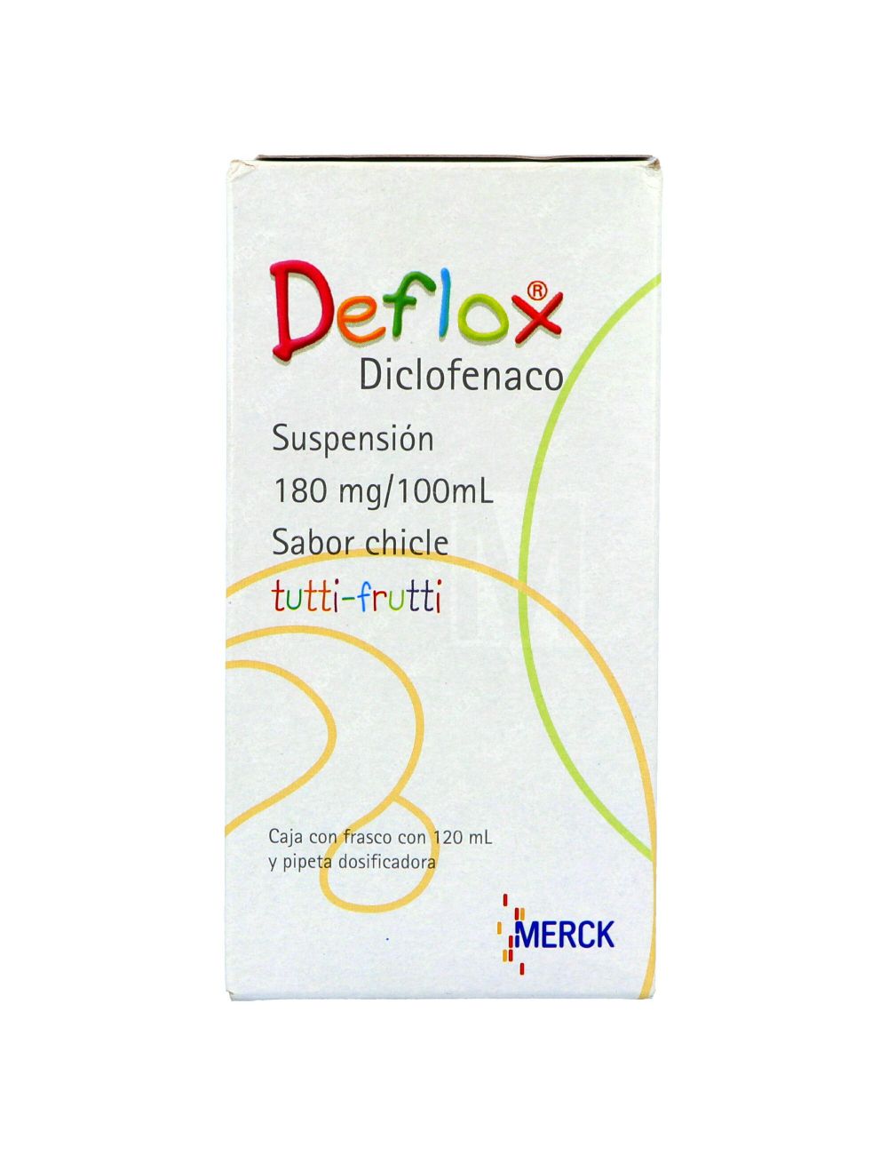 DEFLOX 180MG SUSP 120ML