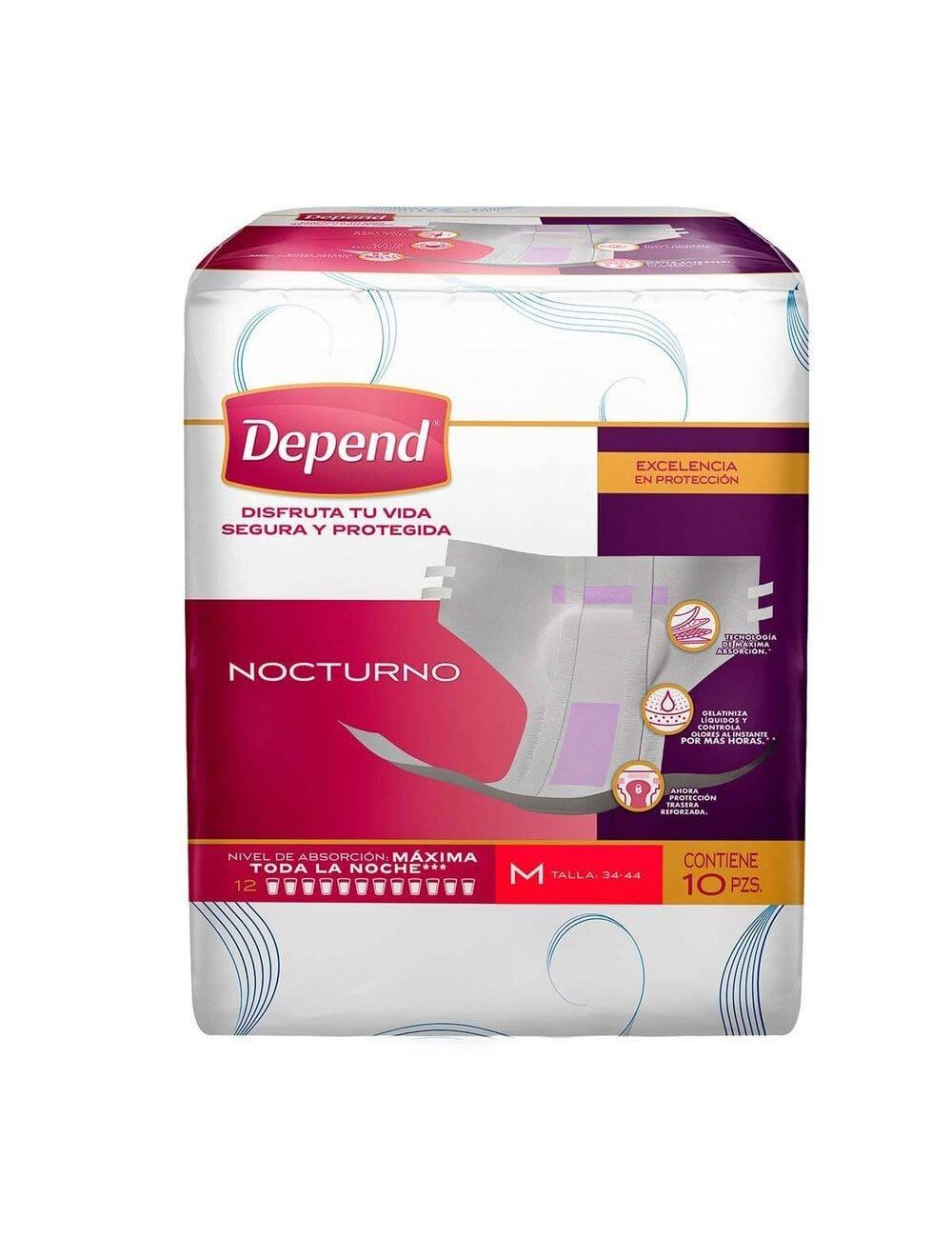 DEPEND NOCTURNO AD MED C10