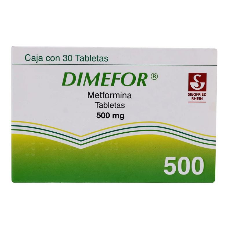 DIMEFOR 30 TAB 500MG