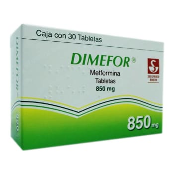 DIMEFOR 850MG TAB C30