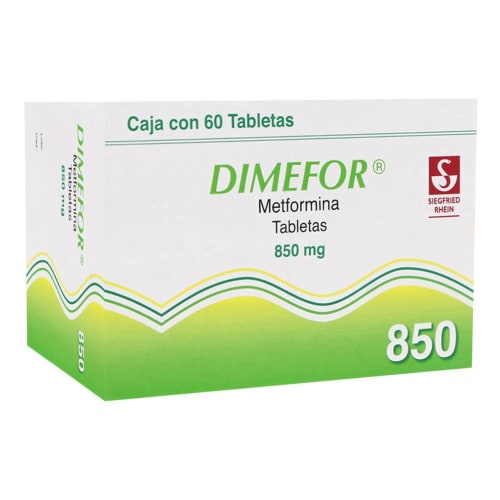 DIMEFOR 850MG TAB C60