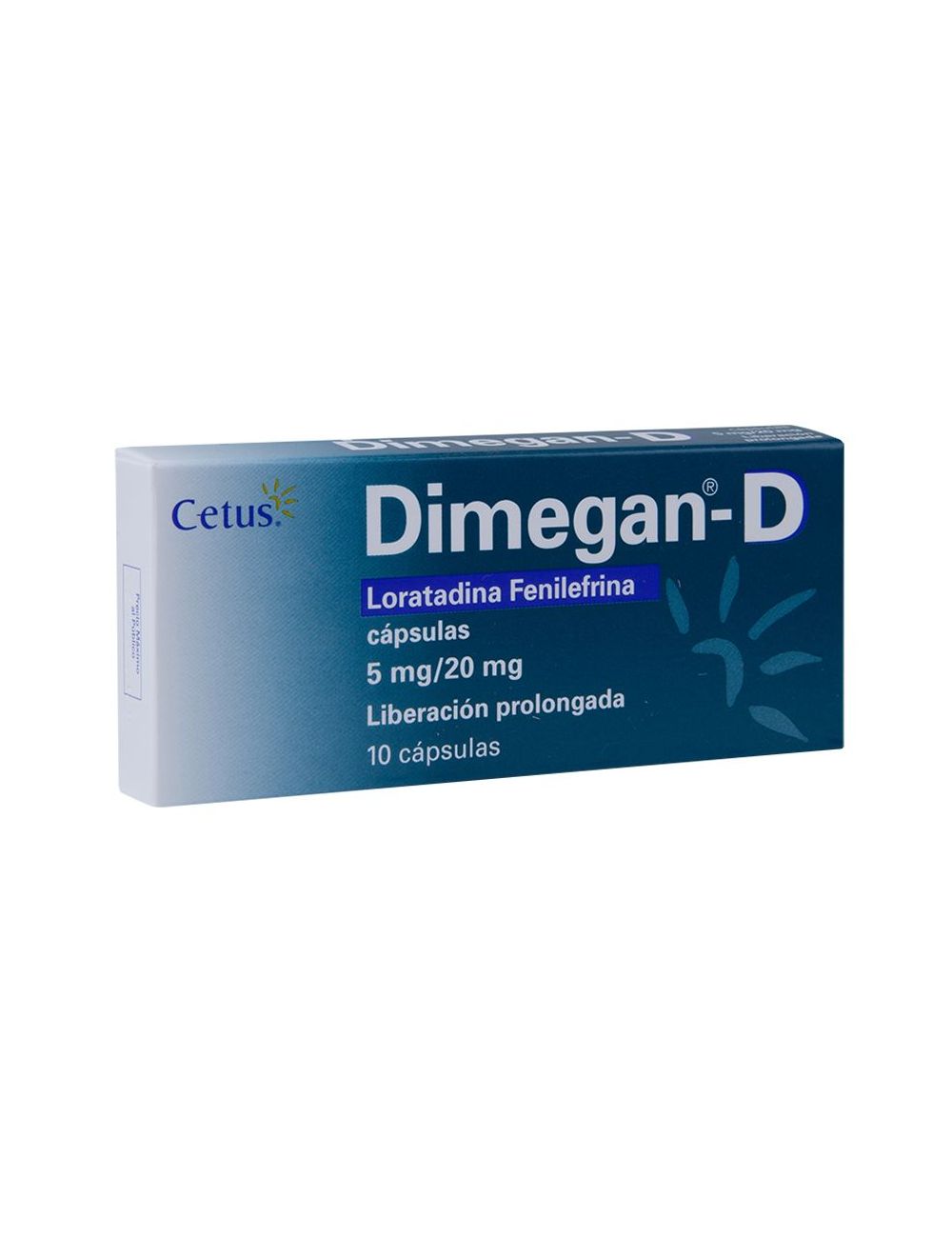 DIMEGAN D 5/20MG CAP C10