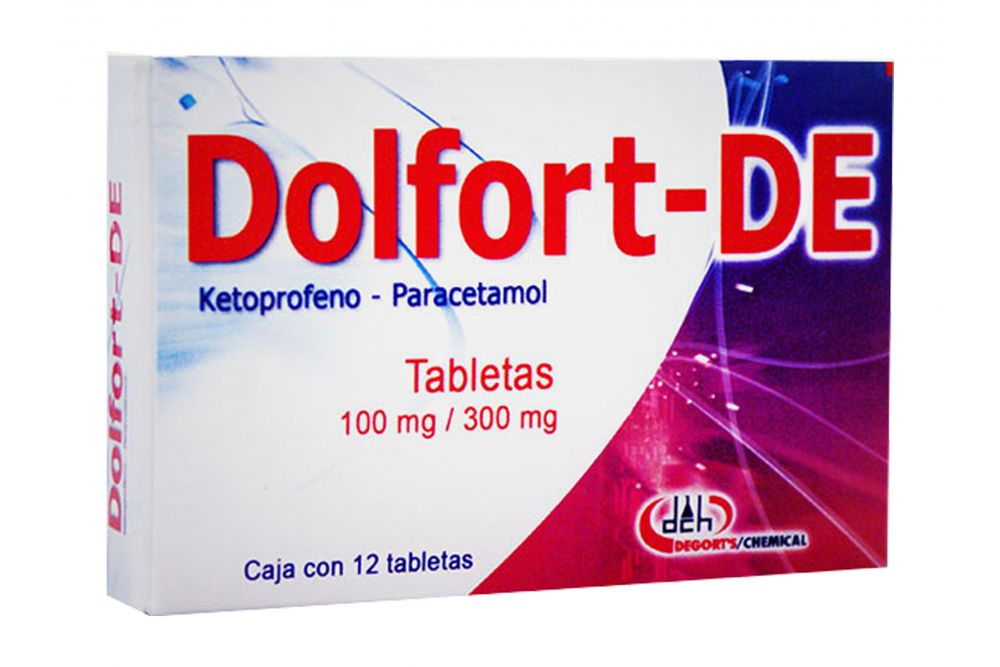 DOLFORT DE 12 TAB 100 300MG  DEGORTS