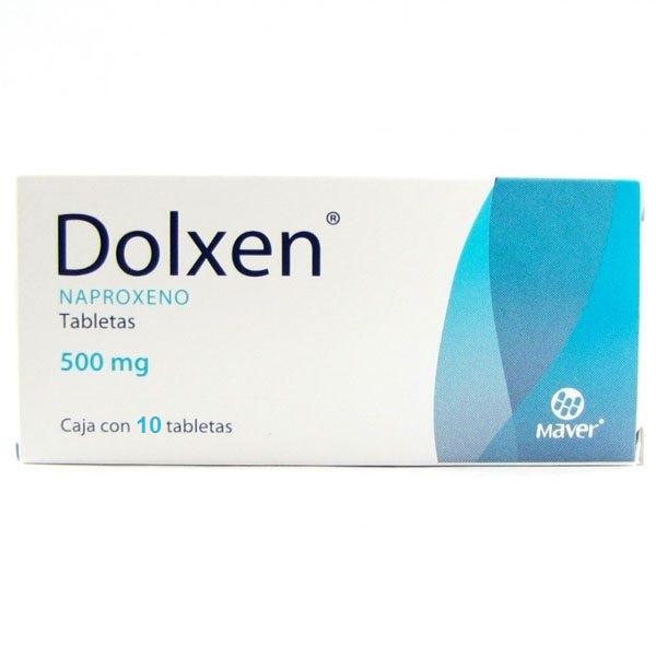 DOLXEN 10 TAB 500MG  MAVER