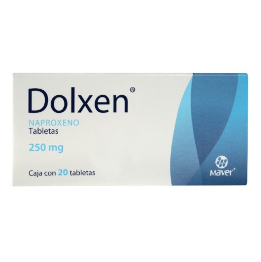 DOLXEN 20 TAB 250MG  MAVER