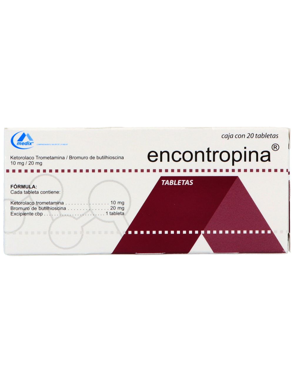 ENCONTROPINA 10/20MG TAB C20