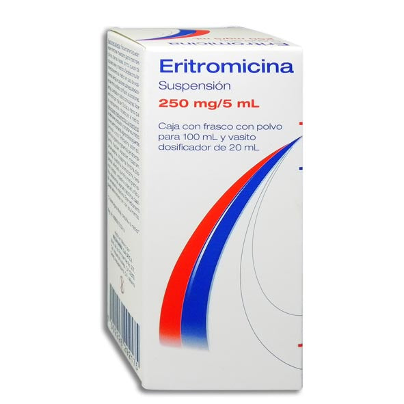 ERITROMICINA 250MG SUSP 100ML