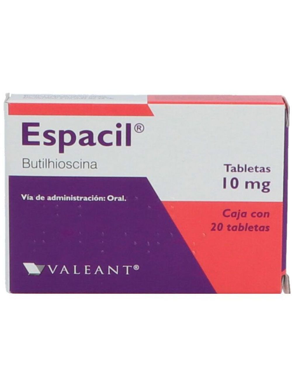 ESPACIL 20 TAB 10MG