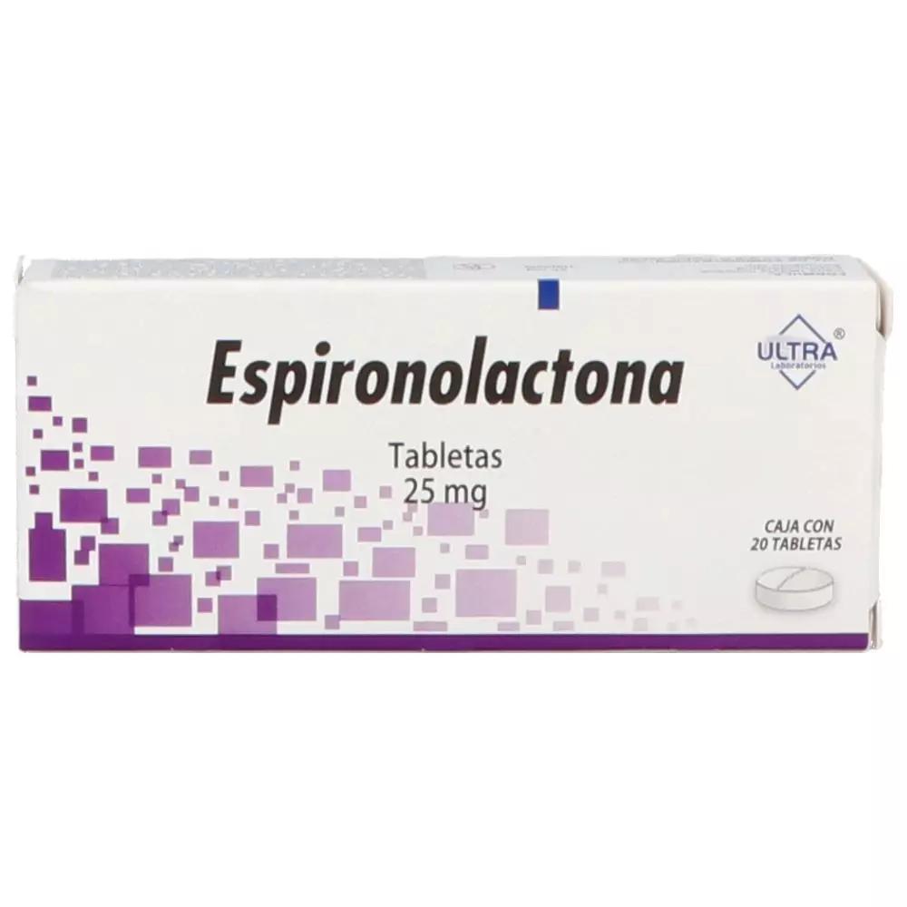 ESPIRONOLACTONA 20 TAB 25MG  ULTRA