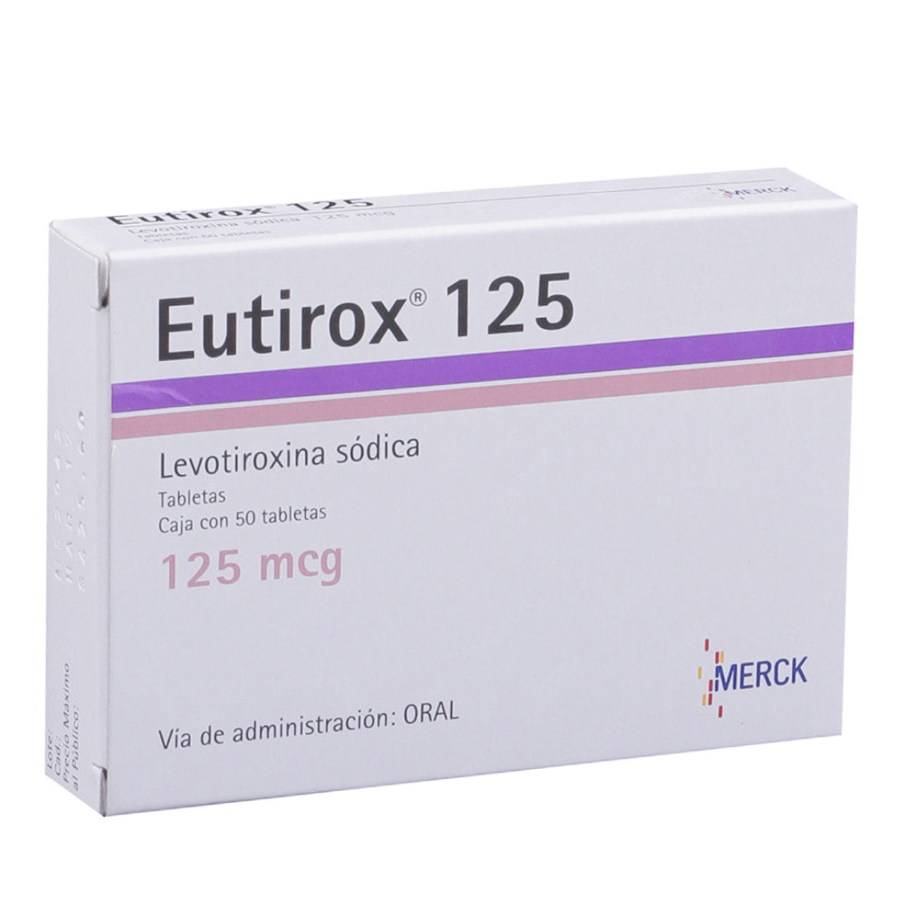 EUTIROX 125MCG TAB C50