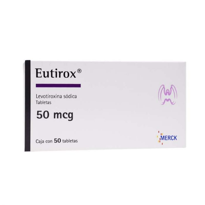 EUTIROX 50MCG TAB C50