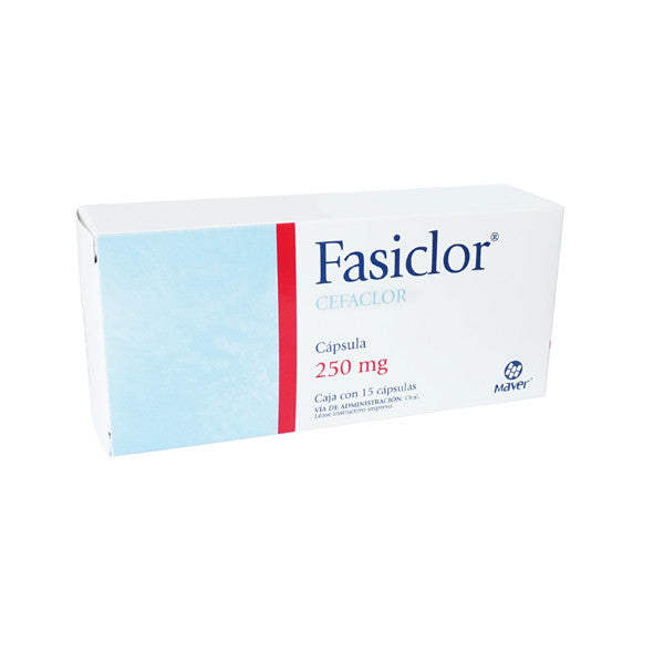 FASICLOR 15 CAP 250MG  MAVER