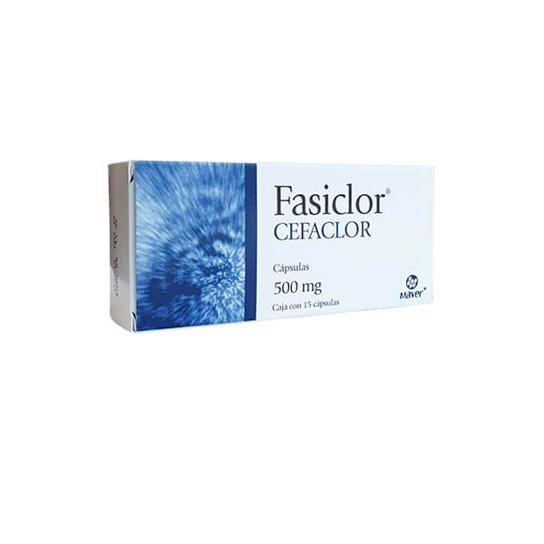 FASICLOR 15 CAP 500MG  MAVER