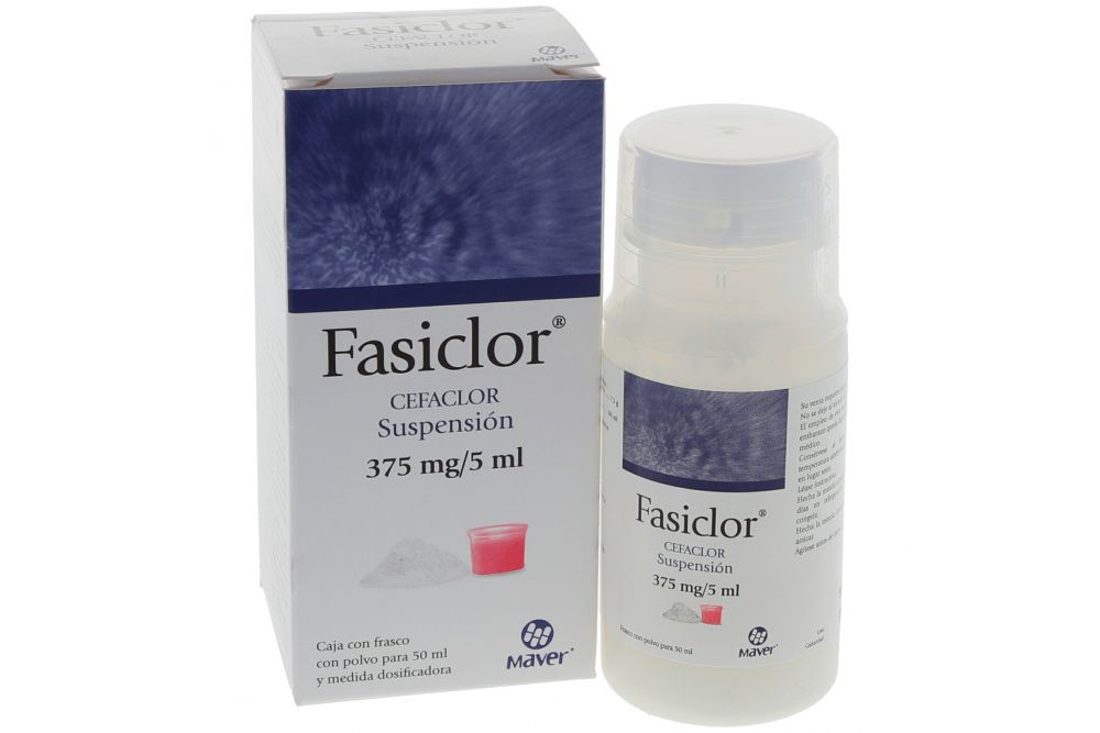 FASICLOR 375MG SUSP 50ML MAVER