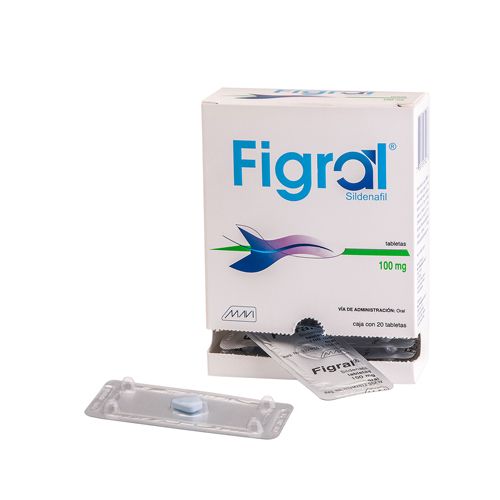 FIGRAL 20 TAB 100MG MAVI  EXHIBID