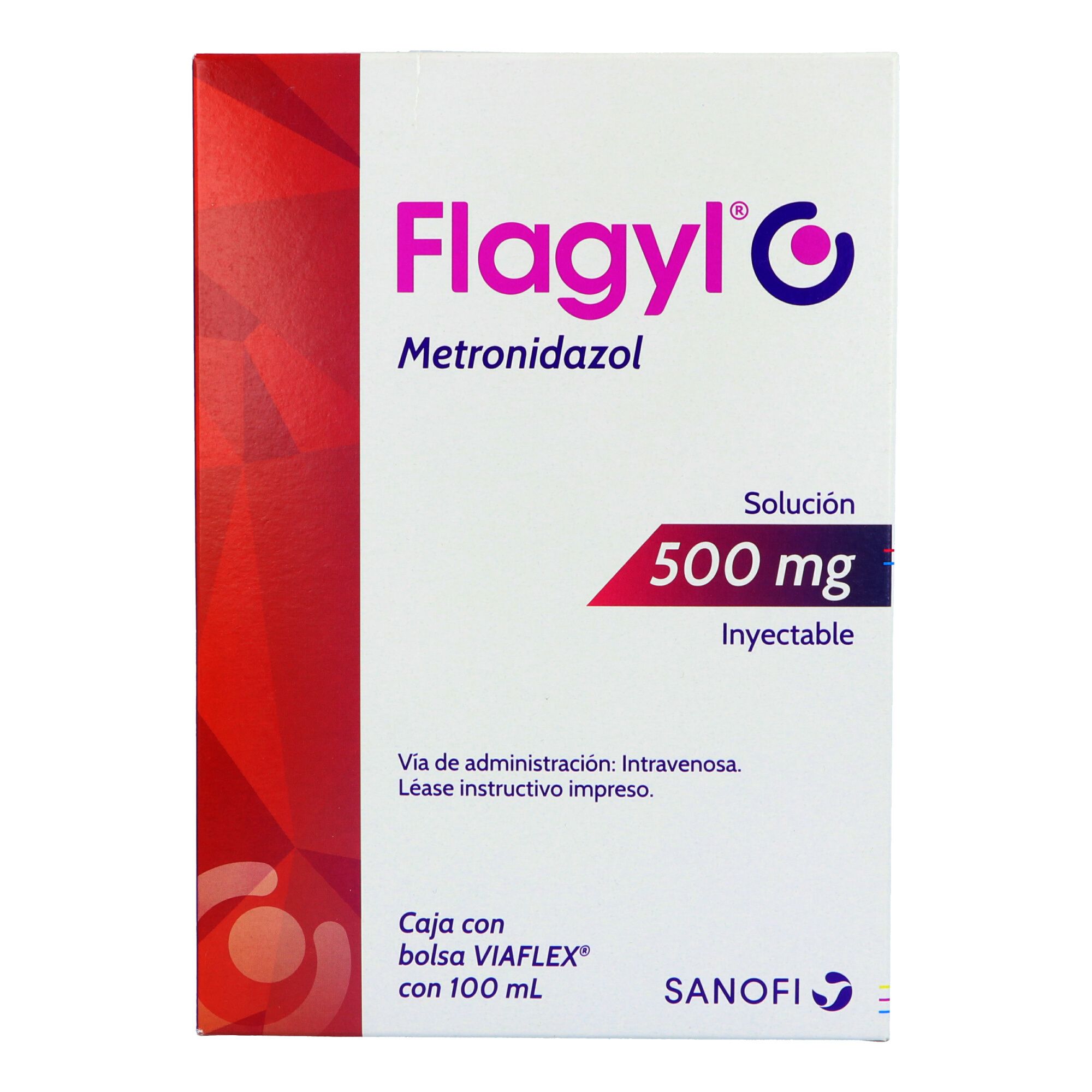 FLAGYL 500MG INY BSA 100ML