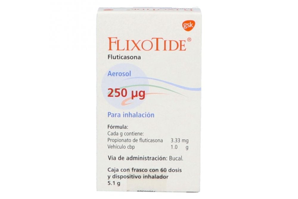 FLIXOTIDE 250MCG AER 60DOS