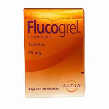 FLUCOGREL 28 TABS 75MG