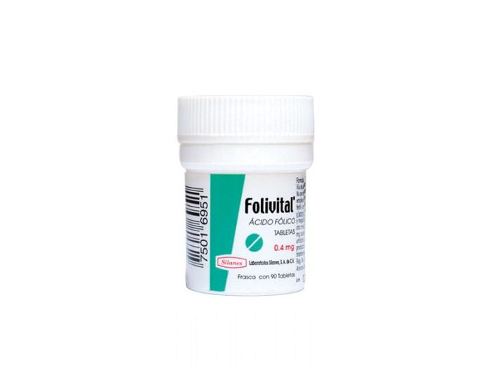 FOLIVITAL 400MCG TAB C90