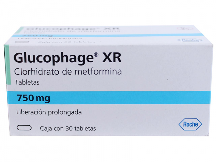 GLUCOPHAGE XR 30 TABS 750MG