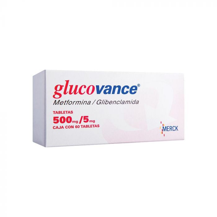 GLUCOVANCE 500MG 5MG TAB C60